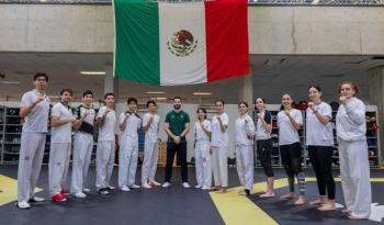 Selecci&oacute;n mexicana de taekwondo viaja a Corea para campamento de preparaci&oacute;n previo al Mundial Wuxi 2025
