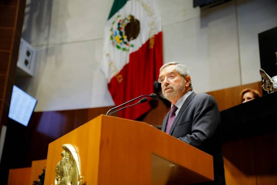 Comparecencia de Juan Ramón de la Fuente en el Senado destaca repatriación de mexicanos retenidos en Israel