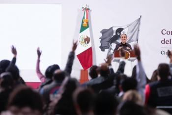 Sheinbaum busca acuerdo con EU para evitar aranceles a veh&iacute;culos de carga; no descarta llamada a Trump