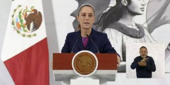 Sheinbaum: farmac&eacute;uticas debieron cumplir con entrega de medicamentos pese a adeudos, porque concursaron para ello