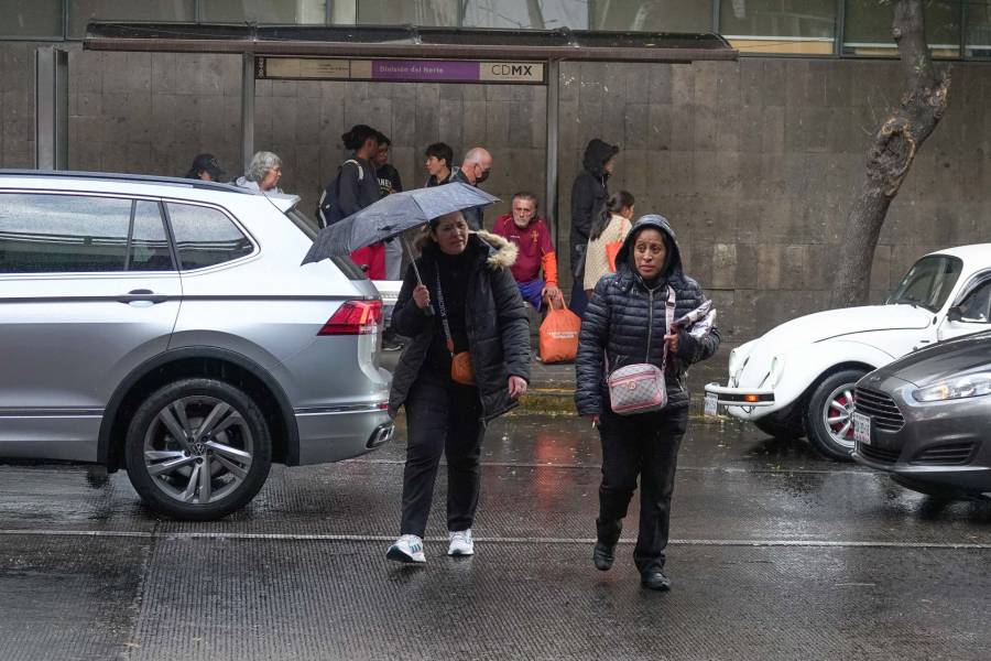 Prevén lluvias fuertes en la Ciudad de México este domingo
