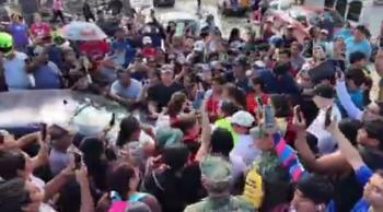 Sheinbaum recorre zonas afectadas en Veracruz y Puebla; anuncia inicio de censos y apoyo con alimentos y agua