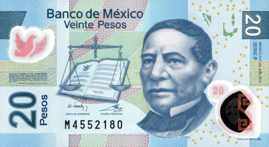 Banxico retira de circulaci&oacute;n billetes de 20 pesos de la “familia F”; seguir&aacute;n teniendo valor