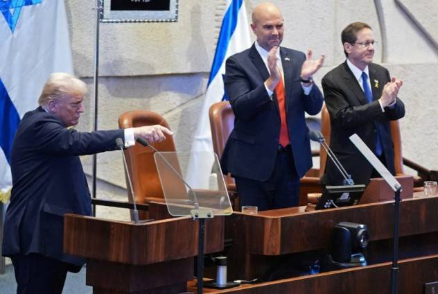Trump pide indulto para Netanyahu durante visita al Parlamento israelí