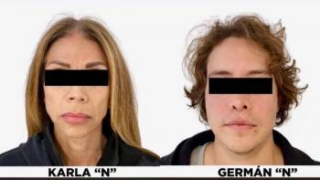 Liberan a esposa e hijo de “Lord P&aacute;del”; seguir&aacute;n proceso en libertad en Edomex