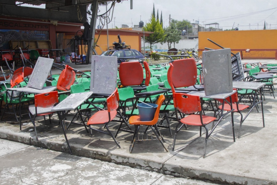 SEP evalúa daños en escuelas de cinco estados afectados por lluvias