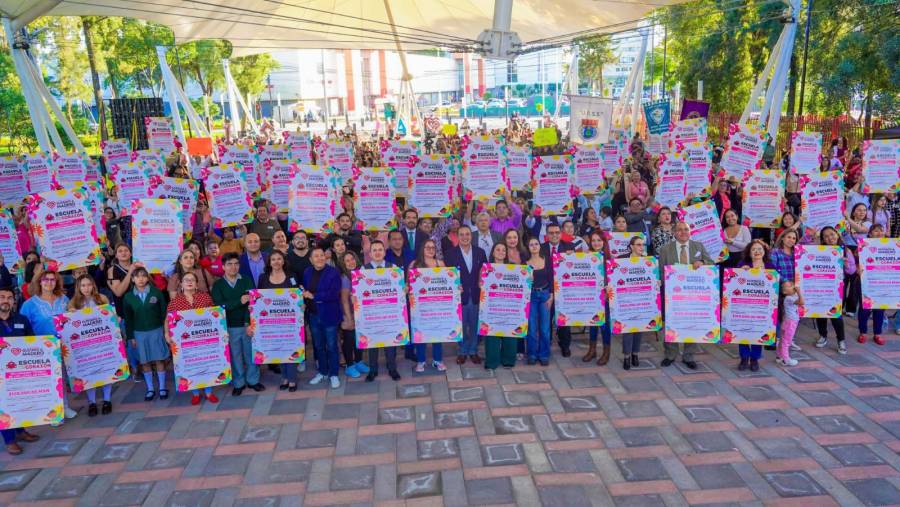 Impulsan mejora de infraestructura escolar en Gustavo A. Madero con apoyo directo a 75 planteles