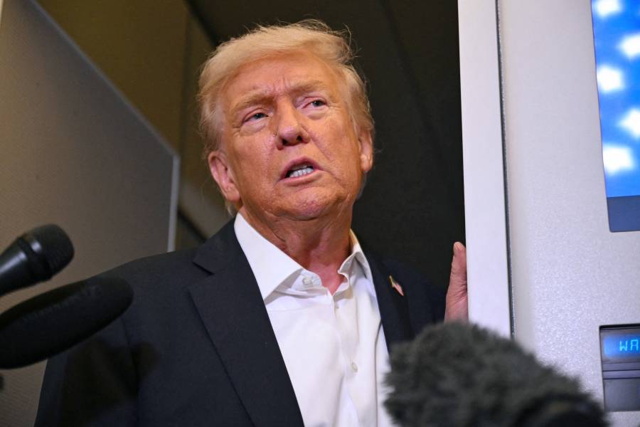 Trump firma plan de paz para Medio Oriente junto a pa&iacute;ses mediadores