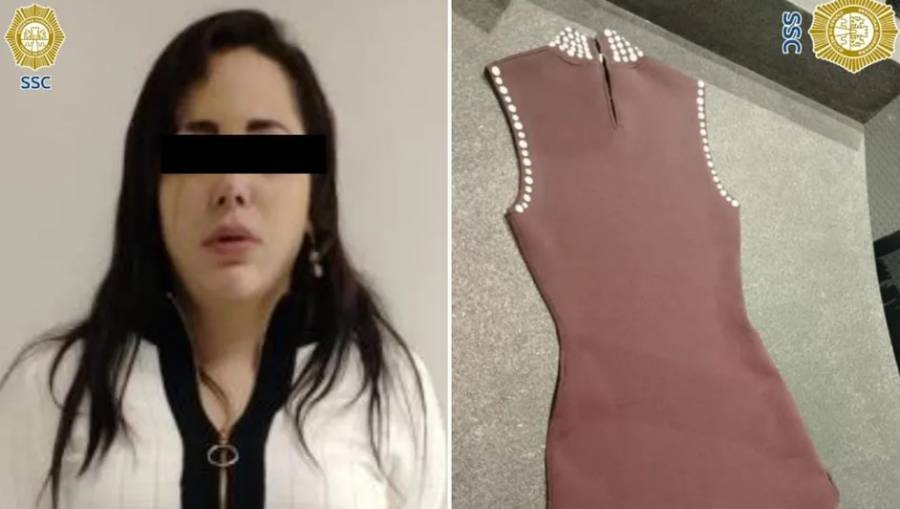 Detienen a venezolana por intentar sustraer vestido valuado en 12 mil pesos en Coyoacán