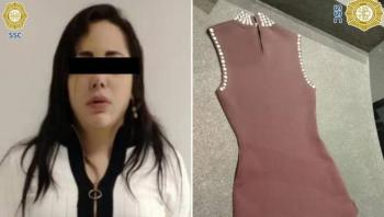 Detienen a venezolana por intentar sustraer vestido valuado en 12 mil pesos en Coyoac&aacute;n