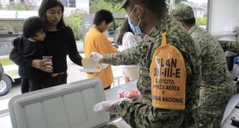 Gobierno activa en Hidalgo tres centros de mando y 111 puentes a&eacute;reos para apoyar a comunidades afectadas