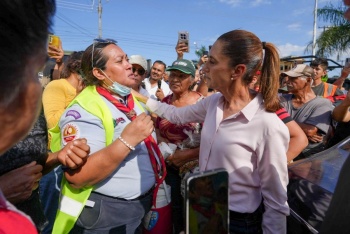 Avanza censo de viviendas afectadas por lluvias; apoyos iniciar&aacute;n la pr&oacute;xima semana