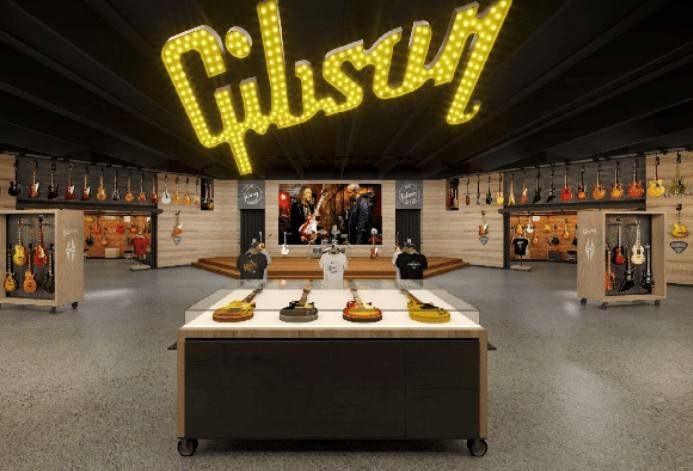 Gibson anuncia apertura de tienda insignia en Miami con experiencia inmersiva