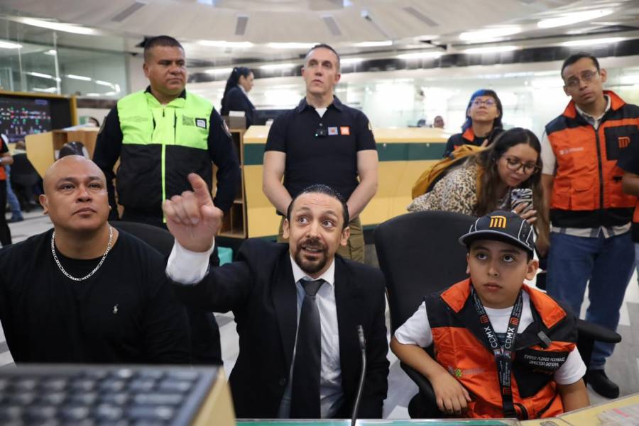 Ni&ntilde;o de 10 a&ntilde;os, Mateo Flores Rodr&iacute;guez, asume como director del metro por un d&iacute;a