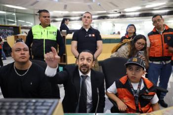 Ni&ntilde;o de 10 a&ntilde;os, Mateo Flores Rodr&iacute;guez, asume como director del metro por un d&iacute;a