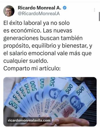 Monreal destaca la importancia del salario emocional en el entorno laboral actual