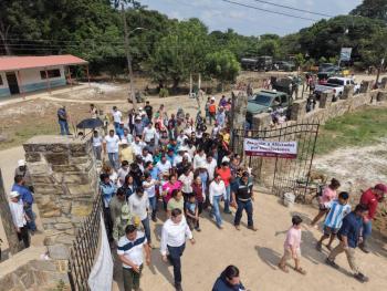 Sheinbaum encabeza recorridos de supervisi&oacute;n en Pantepec, Puebla, tras afectaciones por lluvias