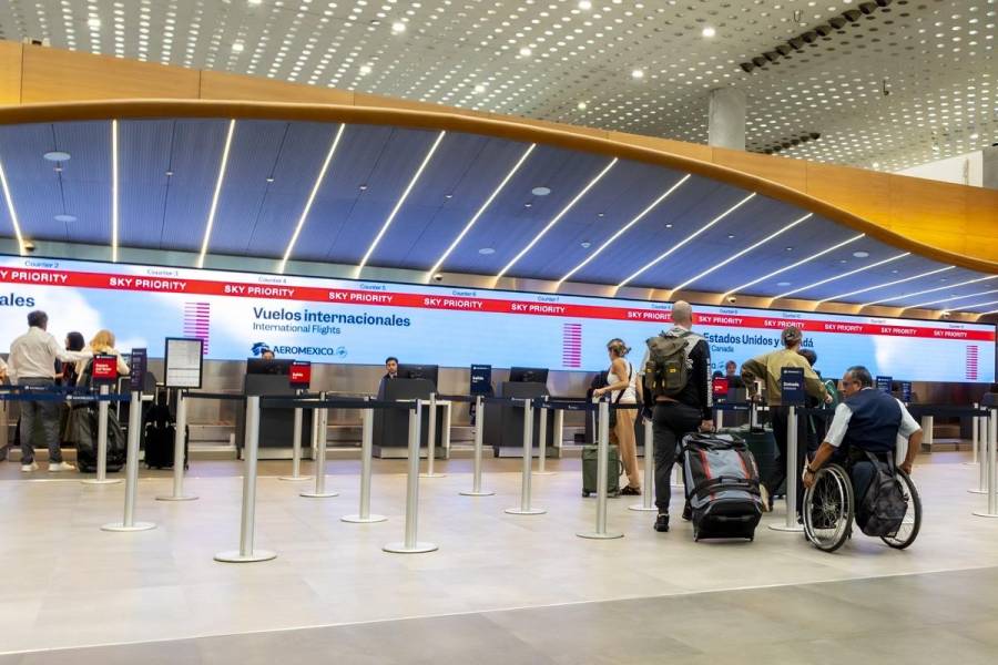 Nueva bah&iacute;a de Check-In Premium de Aerom&eacute;xico en la Terminal 2 del AICM