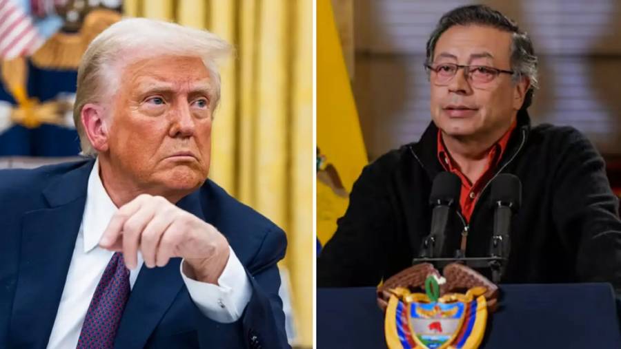 Chocan Trump y Petro por combate a narcotráfico