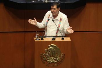 Gerardo Fern&aacute;ndez Noro&ntilde;a solicitar&aacute; licencia temporal al Senado por tarea importante