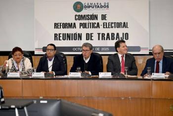 Proyecto de Reforma Electoral estar&aacute; lista hasta enero, anuncia Pablo G&oacute;mez