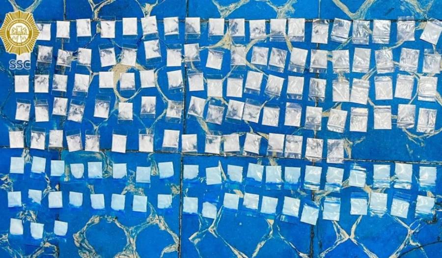 Operativos en CDMX dejan cuatro detenidos y más de 360 dosis de droga aseguradas en GAM y Venustiano Carranza