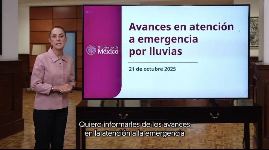 Sheinbaum: este miércoles inicia entrega de ayudas a damnificados por inundaciones