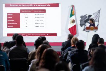 Siguen incomunicadas 112 localidades por lluvias en cinco estados