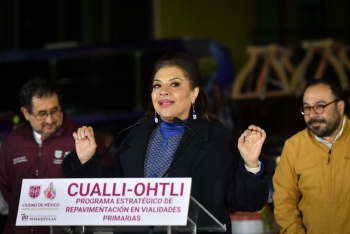 Arranca programa de repavimentaci&oacute;n en avenidas principales de la CDMX