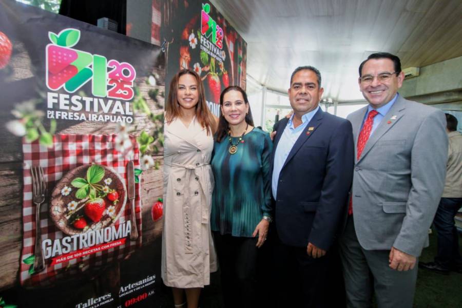 Irapuato invita a la XIII edici&oacute;n del Festival de la Fresa en la Ciudad de M&eacute;xico