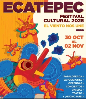 Ecatepec celebrar&aacute; su primer Festival Cultural “El Viento Nos Une”