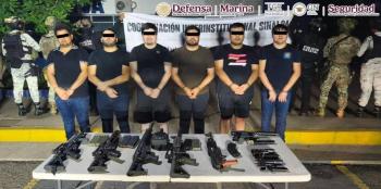 Capturan a seis integrantes de c&eacute;lula del C&aacute;rtel de Sinaloa
