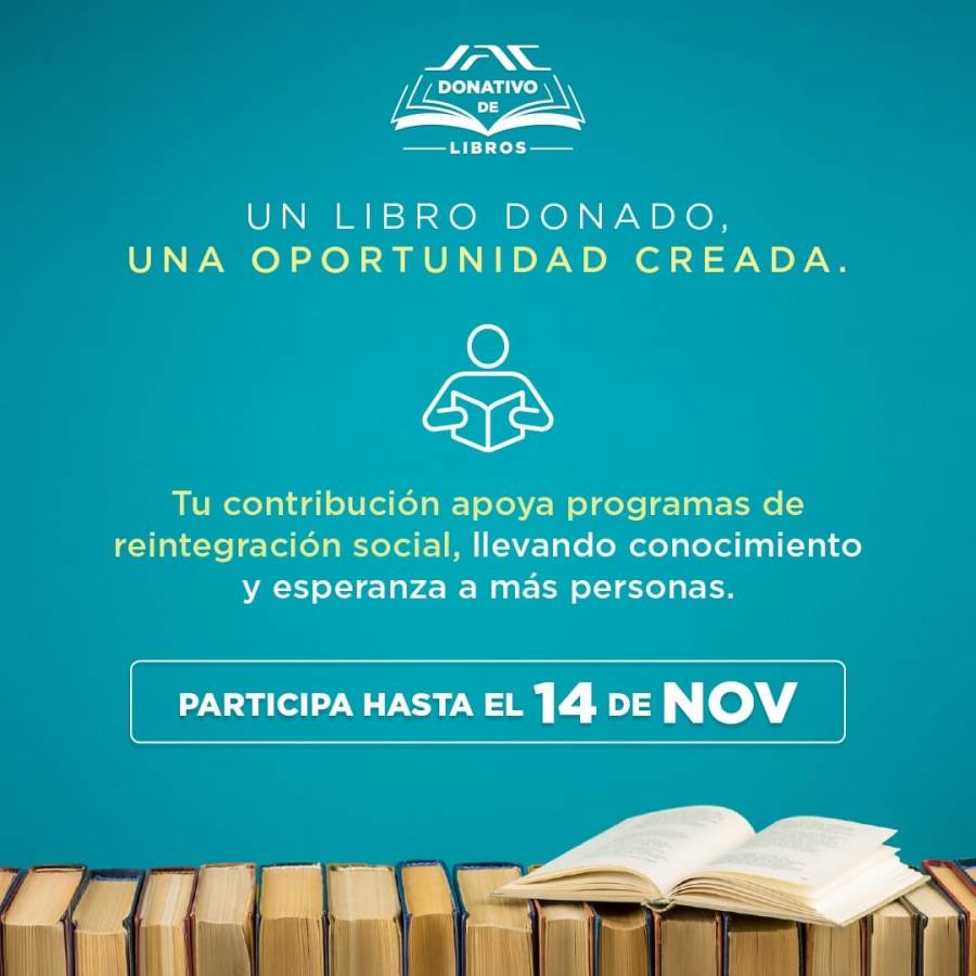 JAC México impulsa la lectura como motor de reinserción social en la FIL Monterrey 2025