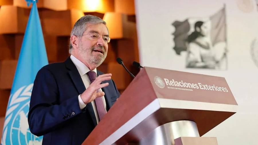 México pide reforma urgente de la ONU en su 80 aniversario como miembro fundador
