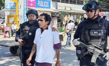 Operativo en Central de Abasto de Oaxaca deja cateos, drogas aseguradas y varias detenciones
