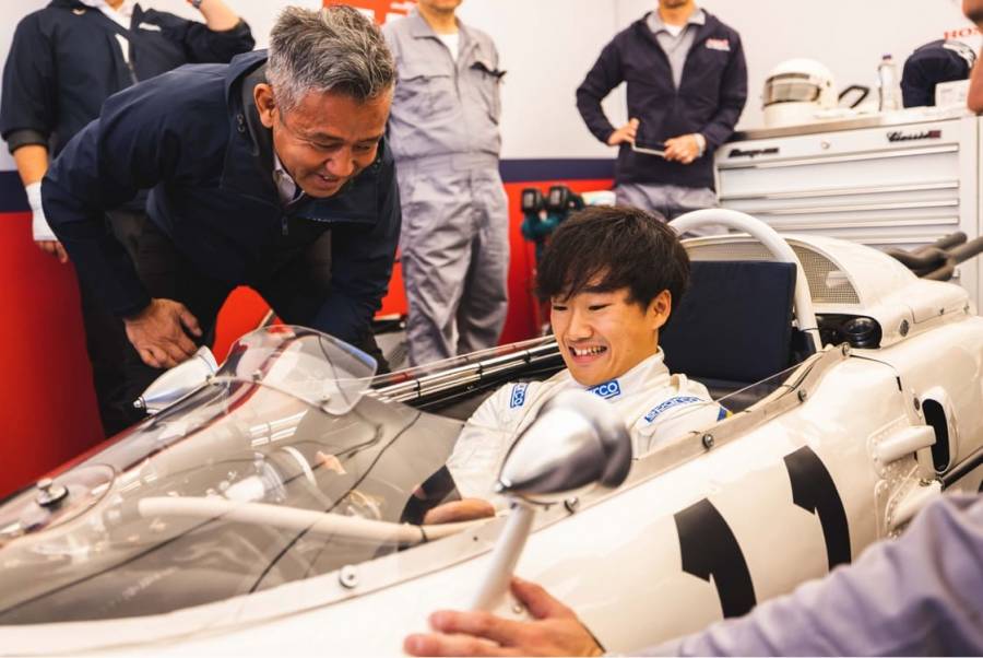 El rugido del recuerdo: Yuki Tsunoda devolver&aacute; a la pista al m&iacute;tico RA272 en el Gran Premio de M&eacute;xico