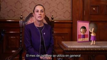 Sheinbaum anuncia modelo nacional de atenci&oacute;n temprana contra el c&aacute;ncer de mama