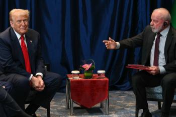Trump inicia su gira asi&aacute;tica en Malasia, donde se reuni&oacute; con Lula