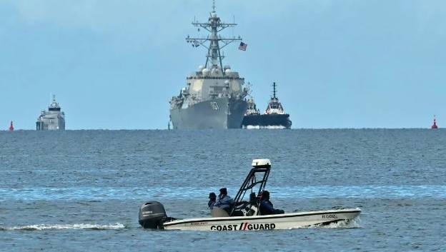 Buque de guerra estadounidense llega a Trinidad y Tobago en medio de la tensi&oacute;n con Venezuela