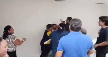 Violencia en elecci&oacute;n del PAN Campeche: sillazos y un diputado herido en pleno evento interno