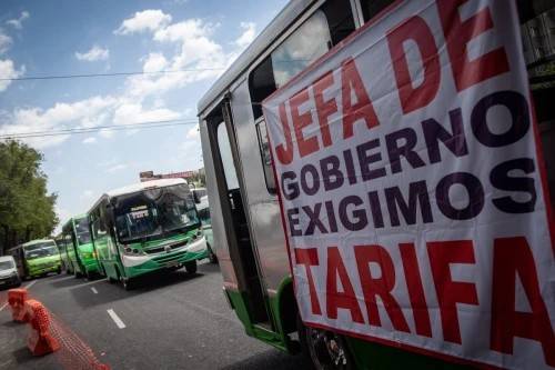 Megabloqueo de transportistas paralizará vialidades en CDMX el 29 de octubre