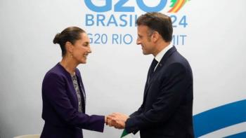 Sheinbaum confirma visita del presidente Emmanuel Macron a M&eacute;xico el 11 de noviembre