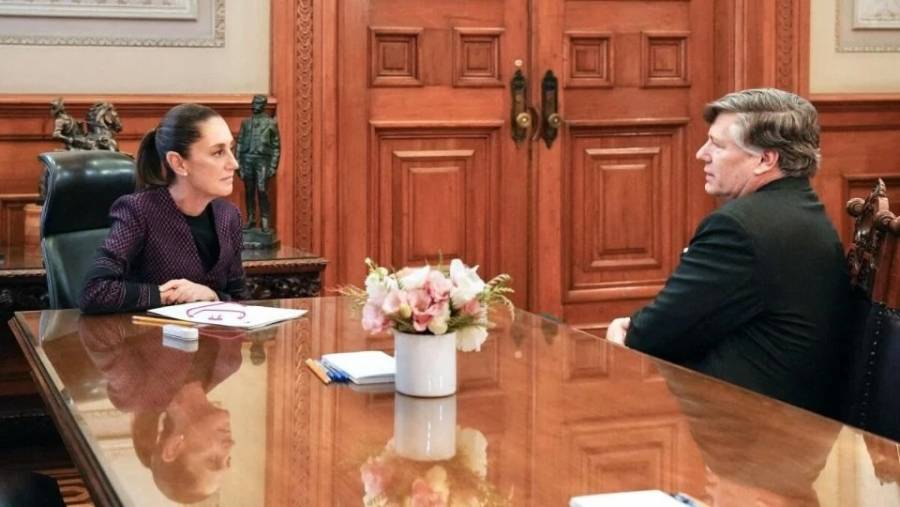 La pol&iacute;tica exterior de M&eacute;xico la define M&eacute;xico, responde Sheinbaum a Landau