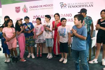 Todo el peso de la ley a quien se atreva a tocar a una ni&ntilde;a o un ni&ntilde;o, advierte Clara Brugada tras operativo del Gobierno de la Ciudad para el rescate de 80 menores de la Casa de las Mercedes