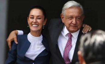 AMLO tiene aprobaci&oacute;n de 80%, se&ntilde;ala Sheinbaum