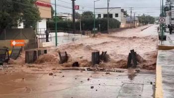 Obra contra inundaciones en Nogales cost&oacute; m&aacute;s de 500 millones y volvi&oacute; a fallar