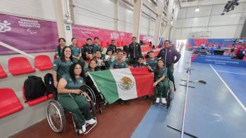 M&eacute;xico debuta en los Juegos Parapanamericanos Juveniles Chile 2025 con golbol y para tenis de mesa