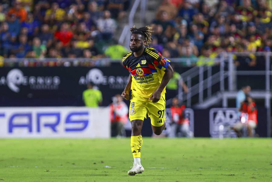 Saint-Maximin luce en triunfo del Am&eacute;rica ante Le&oacute;n de James Rodr&iacute;guez
