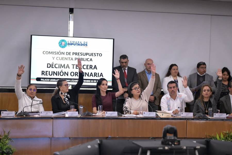 Morena y aliados aprueban en comisión el Presupuesto 2026; oposición exige más recursos para salud y seguridad