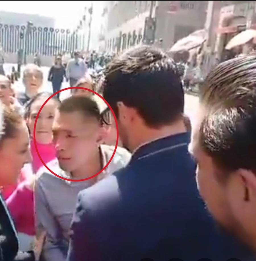 Detienen a hombre que agredi&oacute; a la presidenta Claudia Sheinbaum